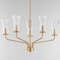 Maxim Lighting Camelot 5-Light Chandelier, Natural Aged Brass 16155CRNAB - alternate 4